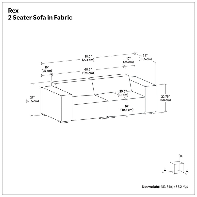 Rex - Handcrafted Sofa - R&R Furniture Gallery (Fountain Valley, CA)