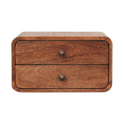 Curved Wall Mounted Bedside Nightstand - R&R Furniture Gallery (Fountain Valley, CA)