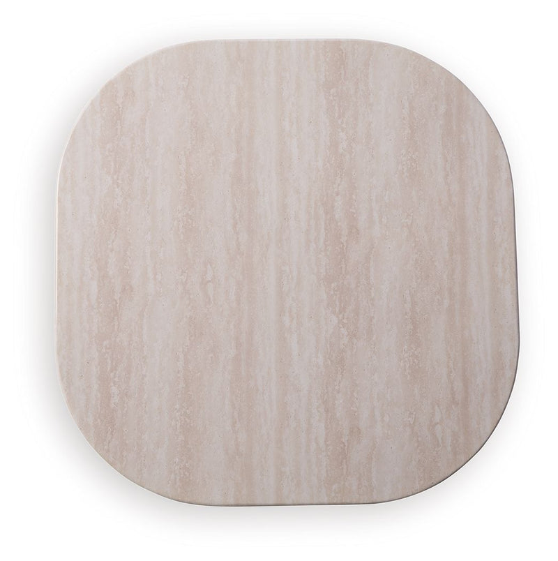 Dolan Creek - Square End Table - Beige / Brown - R&R Furniture Gallery (Fountain Valley, CA)