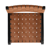 Modern style upholstered dining side chair by Noble House featuring a sleek design and comfortable cushioned seat.