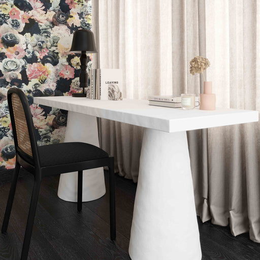 Dayana - Plaster Desk - R&R Furniture Gallery (Fountain Valley, CA)