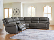 5Z - Pittson - Power Reclining Sectional - R&R Furniture Gallery (Fountain Valley, CA)