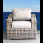 Patio Chair With Cushions Modern Design - R&R Furniture Gallery (Fountain Valley, CA)