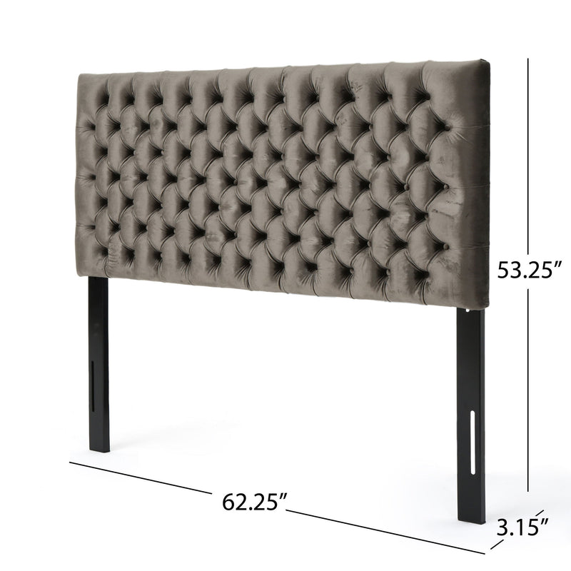 Annecy - Contemporary Upholstered Headboard - R&R Furniture Gallery (Fountain Valley, CA)