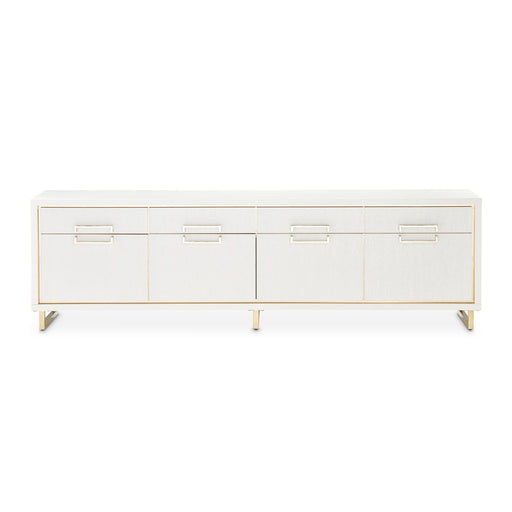 Palm Gate - Media Cabinet - Cloud White - R&R Furniture Gallery (Fountain Valley, CA)