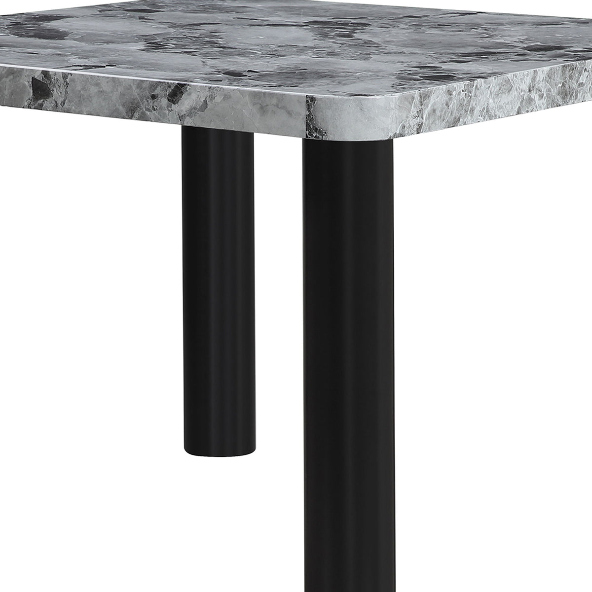 Square Frame Dining Table - Gray