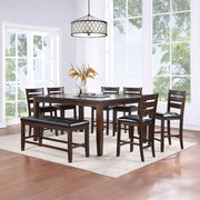 Urbana - Counter Height Table - Espresso - R&R Furniture Gallery (Fountain Valley, CA)