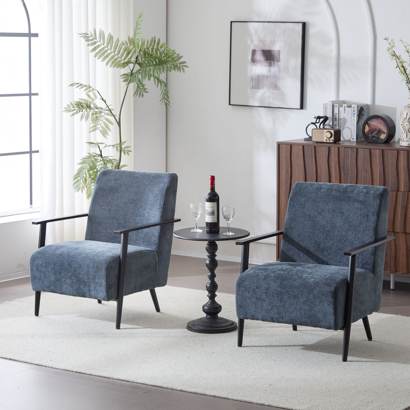 Modern Lounge Chair With Upholstery - R&R Furniture Gallery (Fountain Valley, CA)