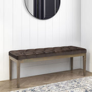 Waverly - Upholstered Tufted Ottoman Bench - R&R Furniture Gallery (Fountain Valley, CA)