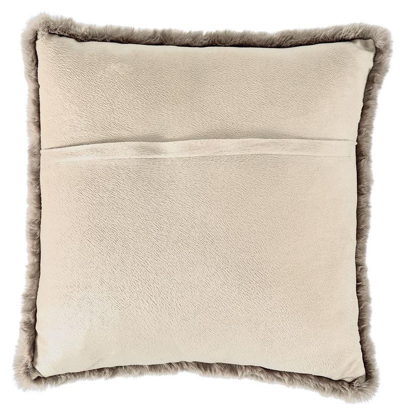 Gariland - Faux Fur Pillow - R&R Furniture Gallery (Fountain Valley, CA)