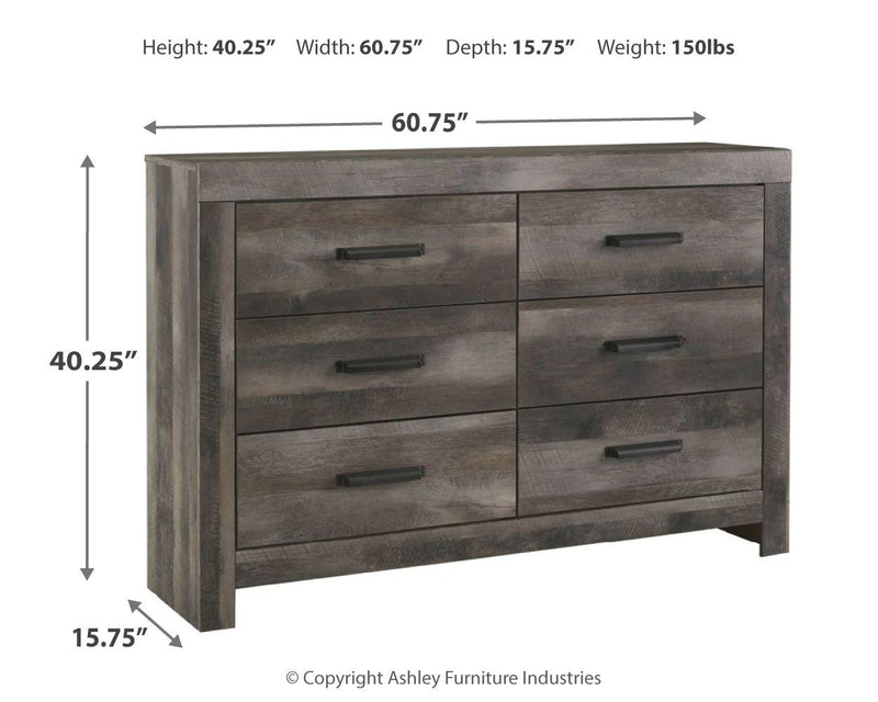 Wynnlow - Dresser, Mirror - R&R Furniture Gallery (Fountain Valley, CA)
