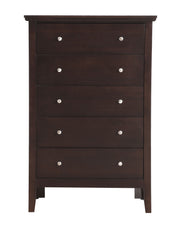 Glory Furniture Primo accent chest with wood finish, featuring sleek design and storage drawers for stylish home decor.