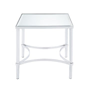 Petunia - End Table - Mirrored & Chrome - R&R Furniture Gallery (Fountain Valley, CA)