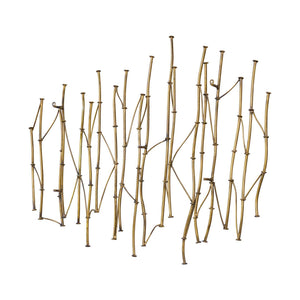 Nature's Rhythm - Metal Wall Decor - Gold