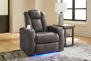 Fyne-dyme - Power Recliner/Adj Headrest - R&R Furniture Gallery (Fountain Valley, CA)