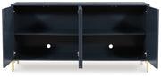 Loirwick - Accent Cabinet - Dark Blue - R&R Furniture Gallery (Fountain Valley, CA)