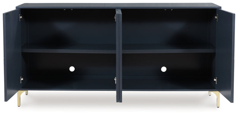 Loirwick - Accent Cabinet - Dark Blue - R&R Furniture Gallery (Fountain Valley, CA)