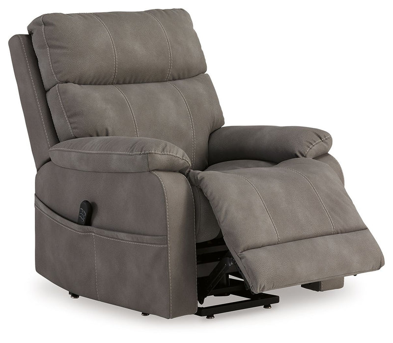 Next-Gen Durapella - Power Lift Recliner - R&R Furniture Gallery (Fountain Valley, CA)