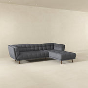 Addison - L Shape Sectional Sofa Tufted - R&R Furniture Gallery (Fountain Valley, CA)
