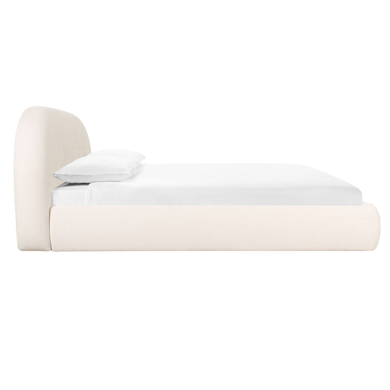 Bara - Textured Velvet Bed - R&R Furniture Gallery (Fountain Valley, CA)