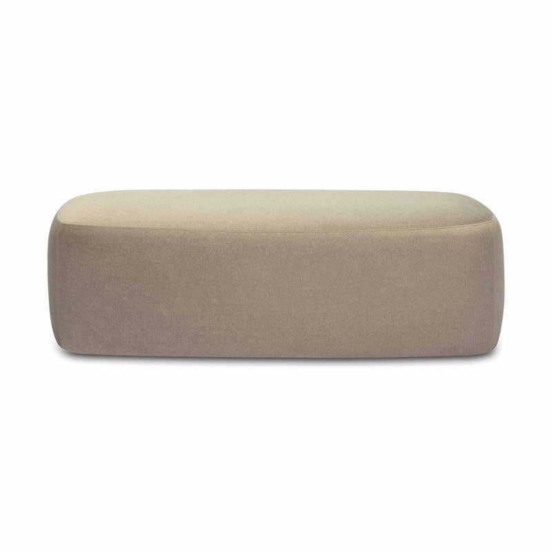 Graceland - Faux Mohair Bench - R&R Furniture Gallery (Fountain Valley, CA)