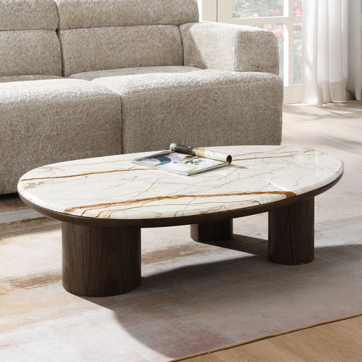 Haidar - Table With Marble Top - R&R Furniture Gallery (Fountain Valley, CA)