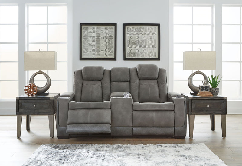 Next-Gen Durapella - Power Reclining Loveseat - R&R Furniture Gallery (Fountain Valley, CA)