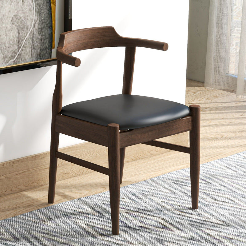 Leon - Mid-Century Modern Dining Chair (Set of 2) - R&R Furniture Gallery (Fountain Valley, CA)