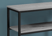 Accent Console Table For Entryway, Contemporary & Convenient Design - Gray - R&R Furniture Gallery (Fountain Valley, CA)