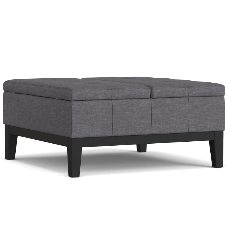 Dover - Multifunctional Lift Top Coffee Table Storage Ottoman - R&R Furniture Gallery (Fountain Valley, CA)