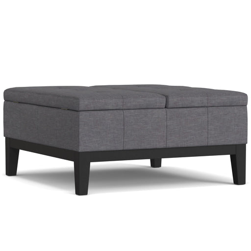 Dover - Multifunctional Lift Top Coffee Table Storage Ottoman - R&R Furniture Gallery (Fountain Valley, CA)