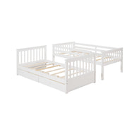 Bunk Bed With Ladders And 2 Storage Drawers - R&R Furniture Gallery (Fountain Valley, CA)