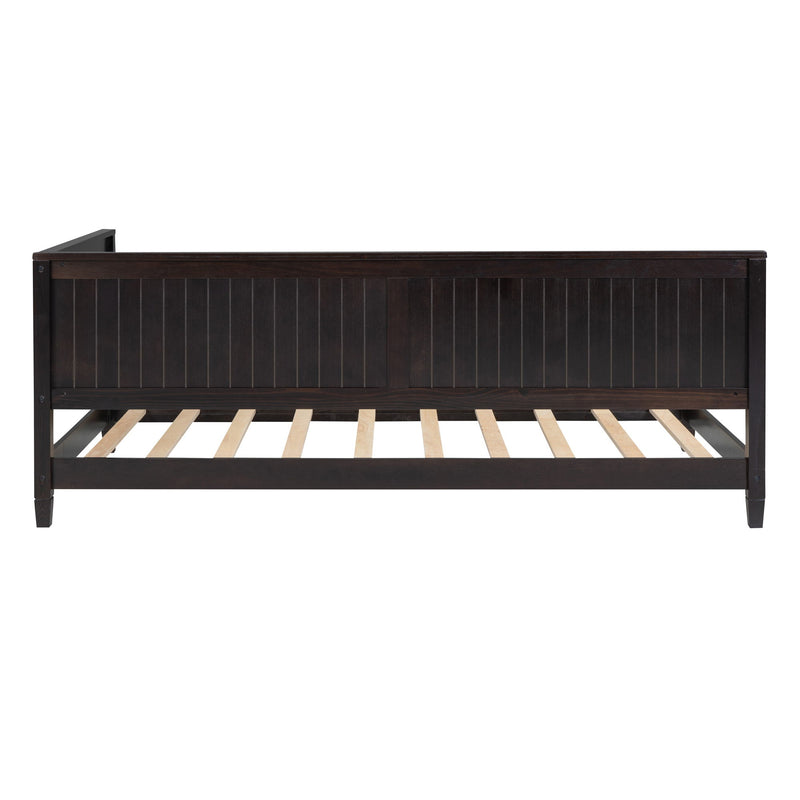 DreamHaus modern daybed sofa bed with sleek frame and plush cushions, perfect for versatile living room or guest space.