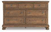 Feddinger - Dresser - Medium Brown - R&R Furniture Gallery (Fountain Valley, CA)