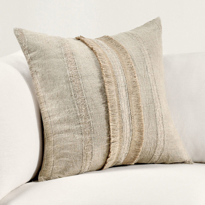 Timeless - TL Valley Pillow - Natural - R&R Furniture Gallery (Fountain Valley, CA)