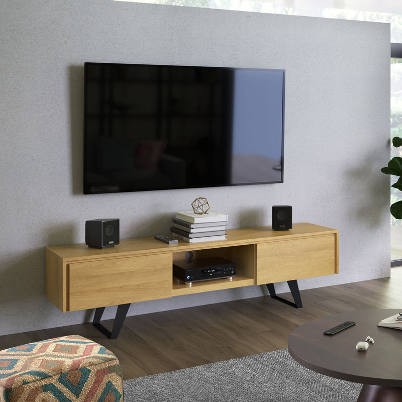 Lowry - Handcrafted TV Media Stand - R&R Furniture Gallery (Fountain Valley, CA)
