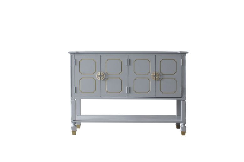 House Marchese - Server - Pearl Gray - R&R Furniture Gallery (Fountain Valley, CA)