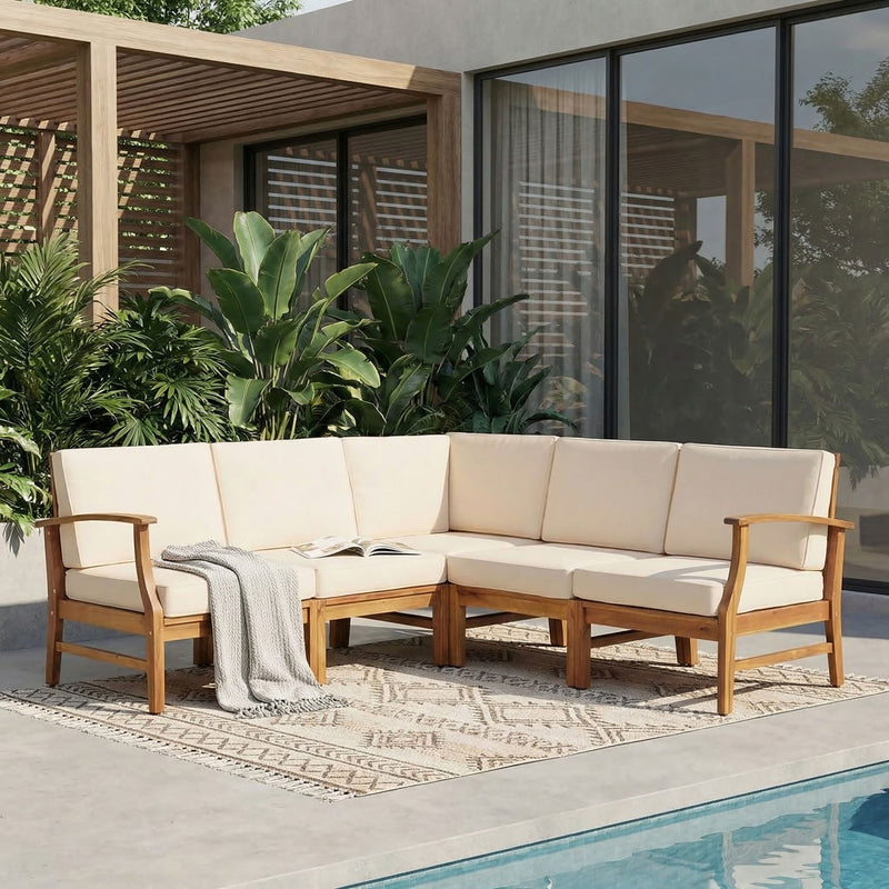 Perla - 5 Pieces Sofa Set - R&R Furniture Gallery (Fountain Valley, CA)