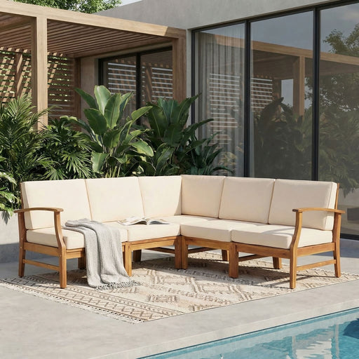 Perla - 5 Pieces Sofa Set - R&R Furniture Gallery (Fountain Valley, CA)