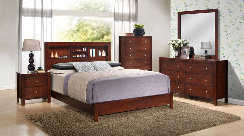 Bed With Transitional Design Stylish - R&R Furniture Gallery (Fountain Valley, CA)