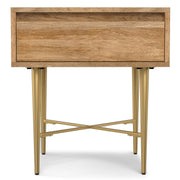 Fallon - End Table With Drawer - Natural - R&R Furniture Gallery (Fountain Valley, CA)