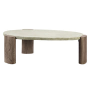 Jacinda - Coffee Table - Weathered Gray & Oak - R&R Furniture Gallery (Fountain Valley, CA)