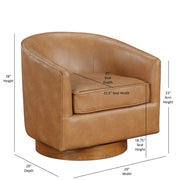 Maisy - Barrel Swivel Chair - R&R Furniture Gallery (Fountain Valley, CA)