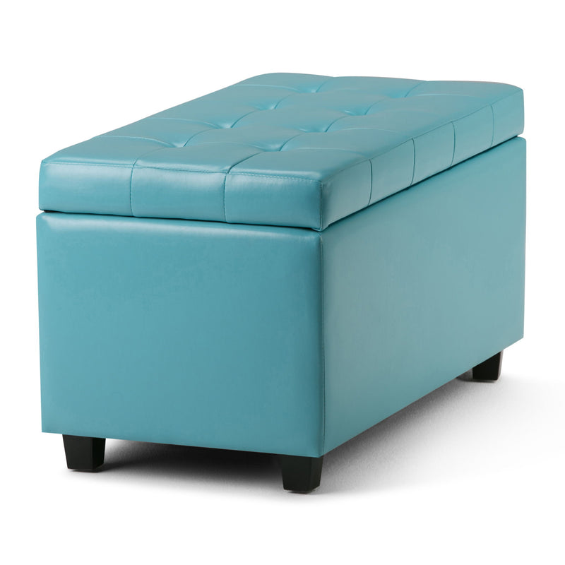 Cosmopolitan - Upholstered Storage Ottoman - R&R Furniture Gallery (Fountain Valley, CA)