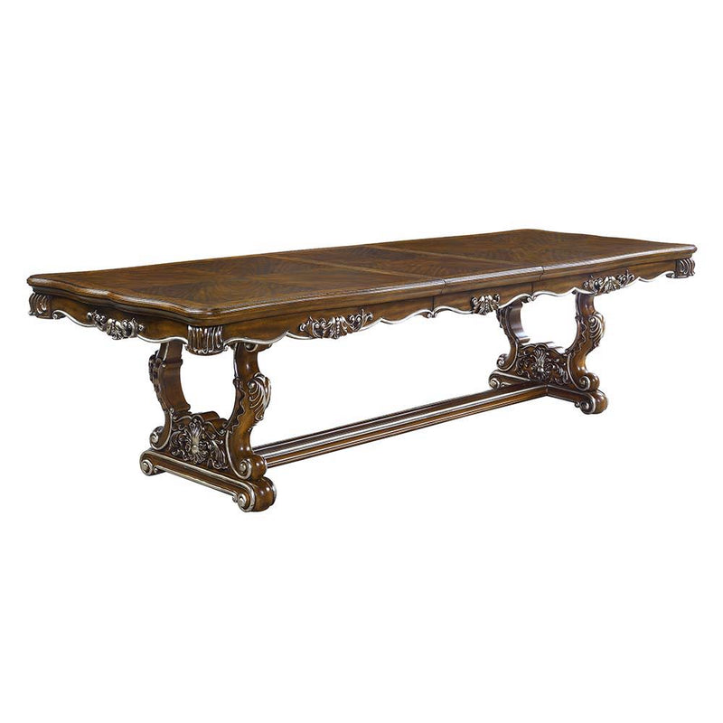 Latisha - 30" Dining Table - Antique Oak - R&R Furniture Gallery (Fountain Valley, CA)