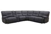 Gladiator - 6 Piece Modular Power Reclining Sectional - R&R Furniture Gallery (Fountain Valley, CA)