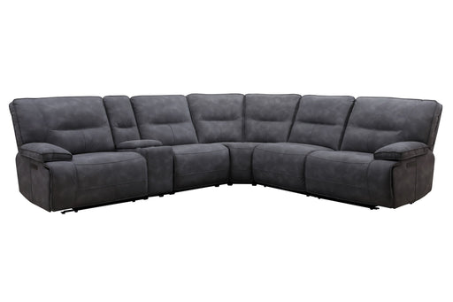 Gladiator - 6 Piece Modular Power Reclining Sectional - R&R Furniture Gallery (Fountain Valley, CA)