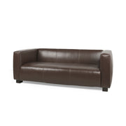 Contemporary Noble House 3-seater sofa with tuxedo design, featuring sleek upholstery and plush cushions for modern living rooms.