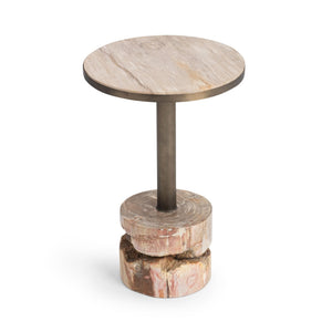 Melia - Round Accent Table - R&R Furniture Gallery (Fountain Valley, CA)