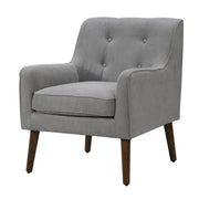 Ryder - Mid Century Modern Woven Fabric Tufted Armchair - R&R Furniture Gallery (Fountain Valley, CA)